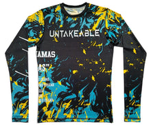 Load image into Gallery viewer, Black Bahama Dreams Rash Guard