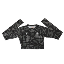 Load image into Gallery viewer, Origin Collection | Quartz Cropped Long-sleeve Compression Shirt