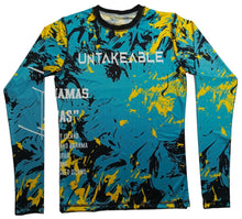 Load image into Gallery viewer, Aqua Bahama Dreams Rash Guard
